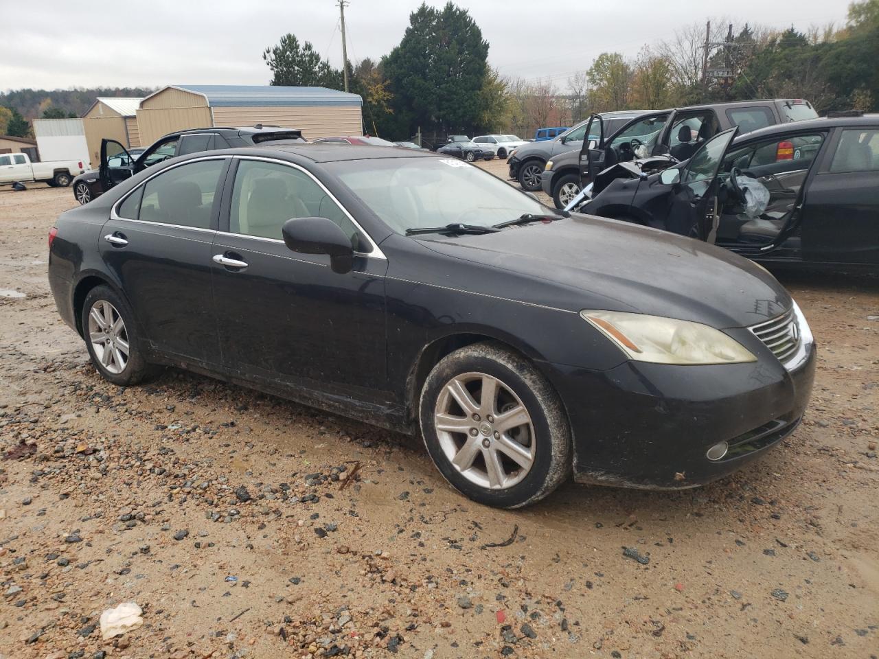 2007 Lexus ES VIN JTHBJ46G172108917 Copart auction photo, rear end / side damage thumbnail 4