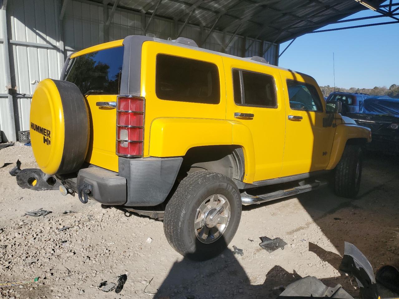 2006 Hummer H3 VIN 5GTDN136568163593 Copart auction photo, front end damage thumbnail 3