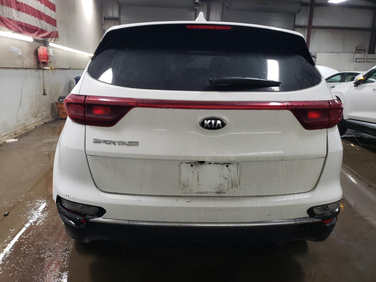2021 KIA Sportage VIN KNDPMCAC6M7864304 Copart auction photo, front end damage thumbnail 6