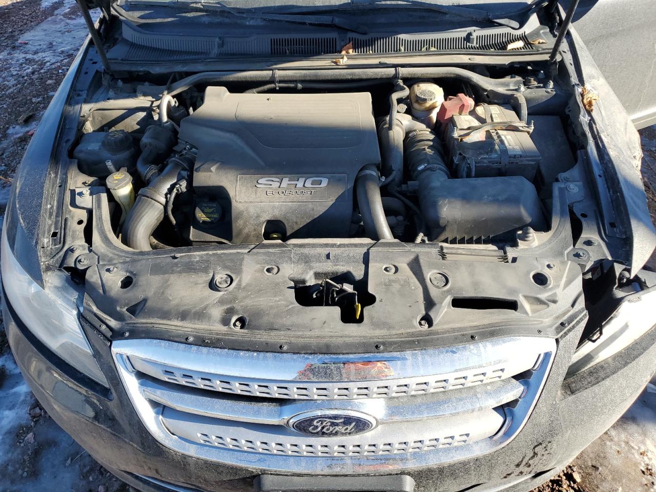 2011 Ford Taurus VIN 1FAHP2KT0BG177620 Copart auction photo, side / front end damage thumbnail 14