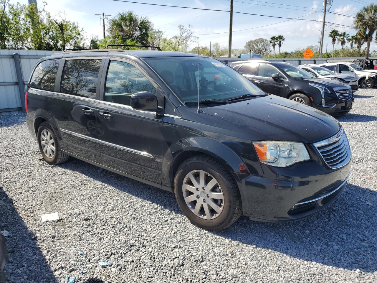 2016 Chrysler Town & Country VIN 2C4RC1BG2GR221050 Copart auction photo, rear end damage thumbnail 4