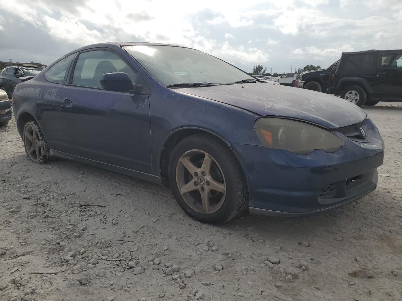 2004 Acura RSX VIN JH4DC54824S008776 Copart auction photo, rear end / minor dent/scratches damage thumbnail 4