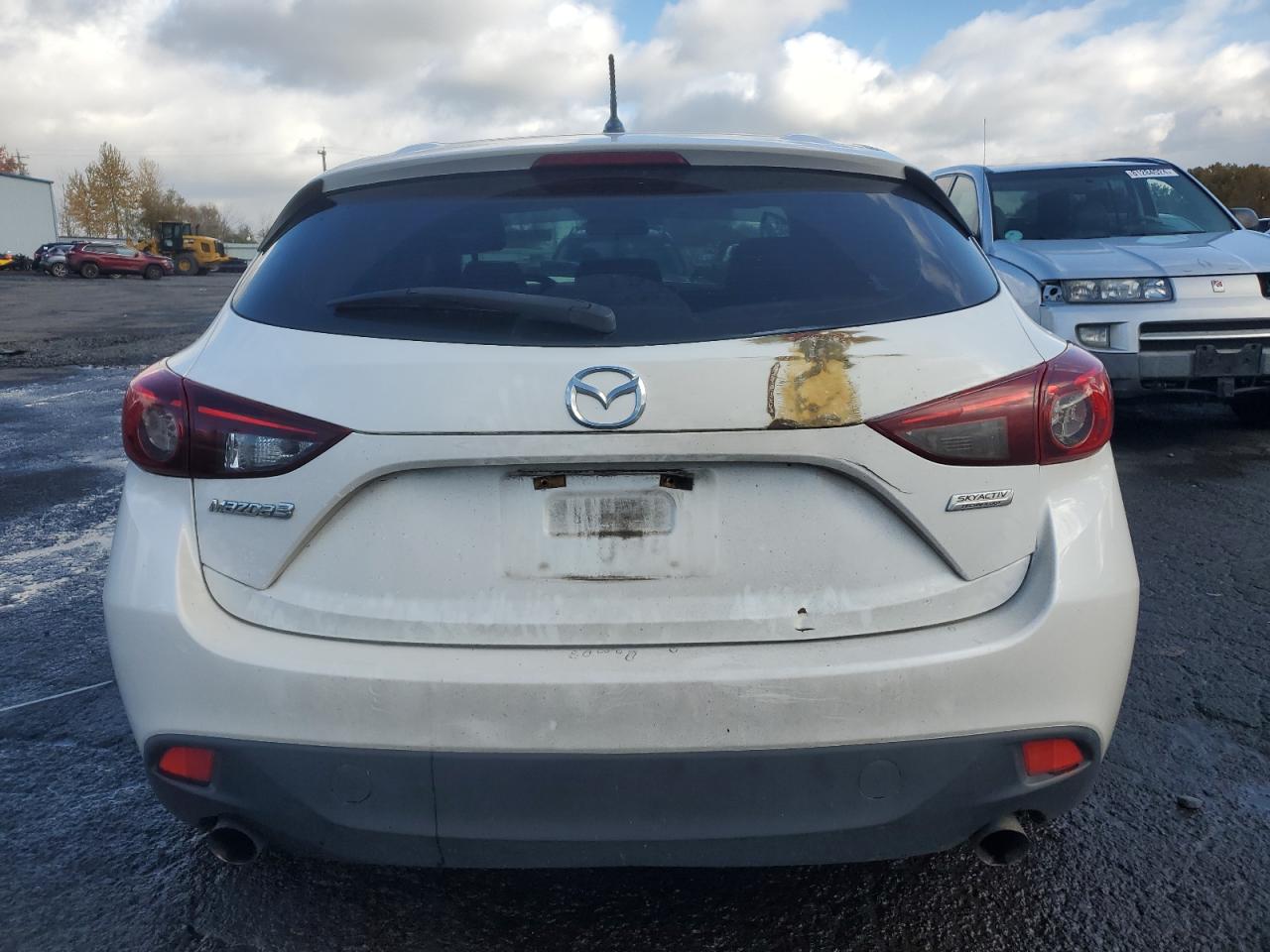 2014 Mazda 3 VIN JM1BM1K70E1199825 Copart auction photo, front end / rear end damage thumbnail 6