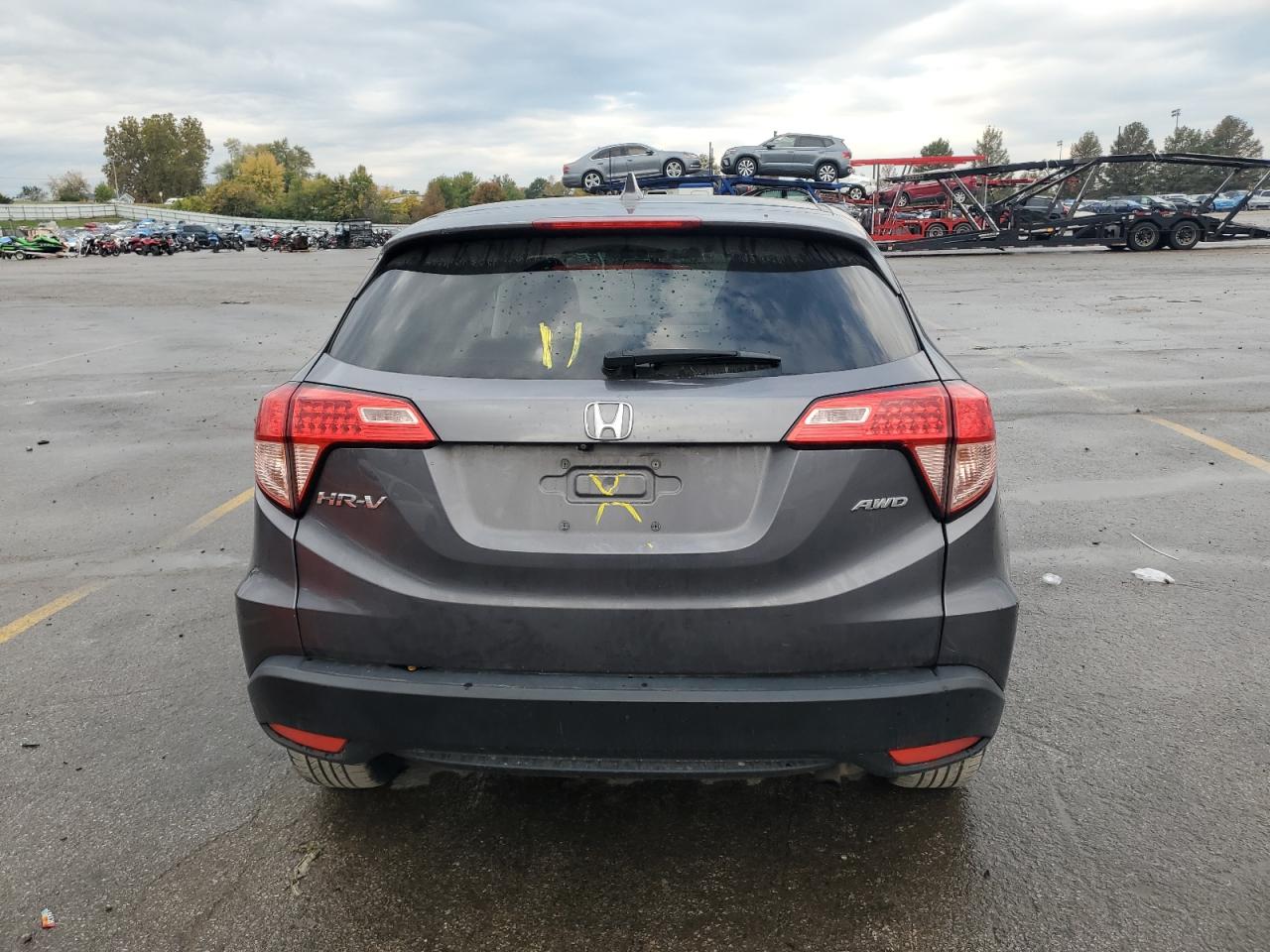 2017 Honda HR-V VIN 3CZRU6H56HG703361 Copart auction photo, front end damage thumbnail 6