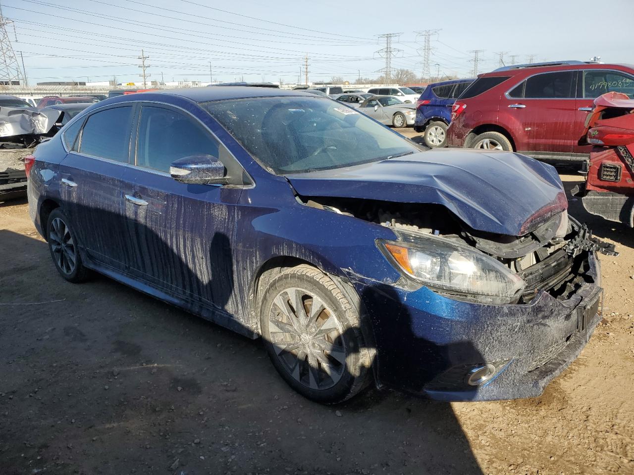 2017 Nissan Sentra VIN 3N1AB7AP4HY362324 Copart auction photo, front end damage thumbnail 4