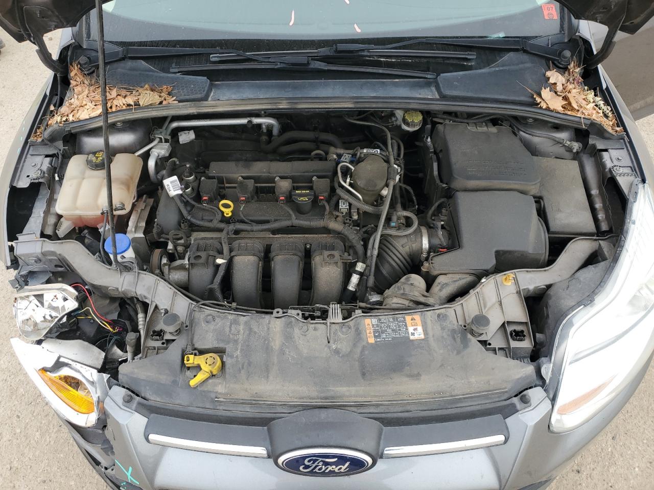 2014 Ford Focus VIN 1FADP3F28EL375461 Copart auction photo, front end damage thumbnail 11