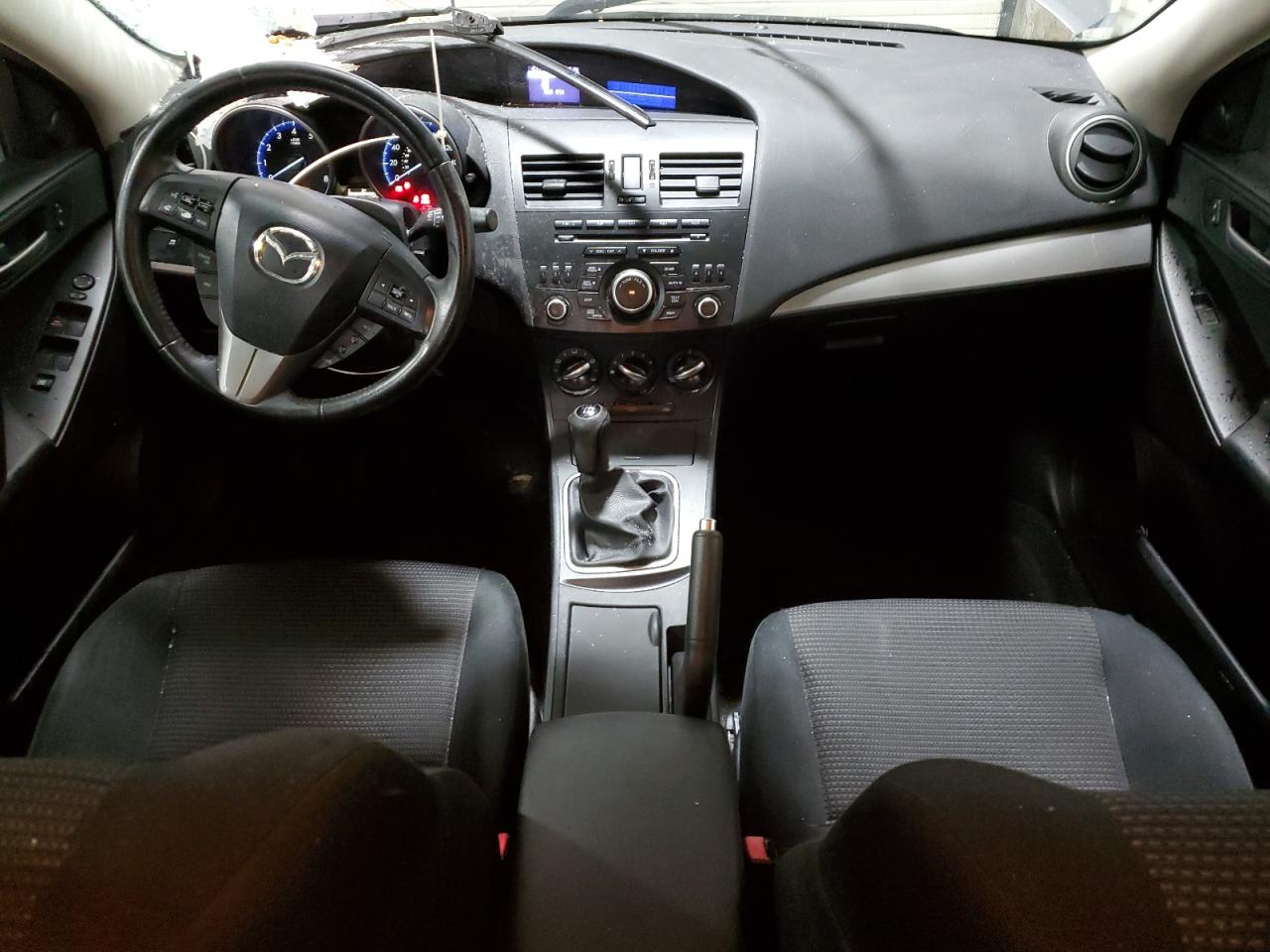 2012 Mazda 3 VIN JM1BL1V85C1654897 Copart auction photo, top/roof / side damage thumbnail 8