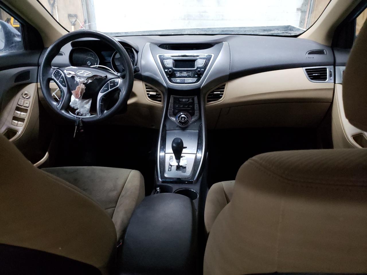 2013 Hyundai Elantra VIN KMHDH4AE3DU754287 Copart auction photo, front end / minor dent/scratches damage thumbnail 8