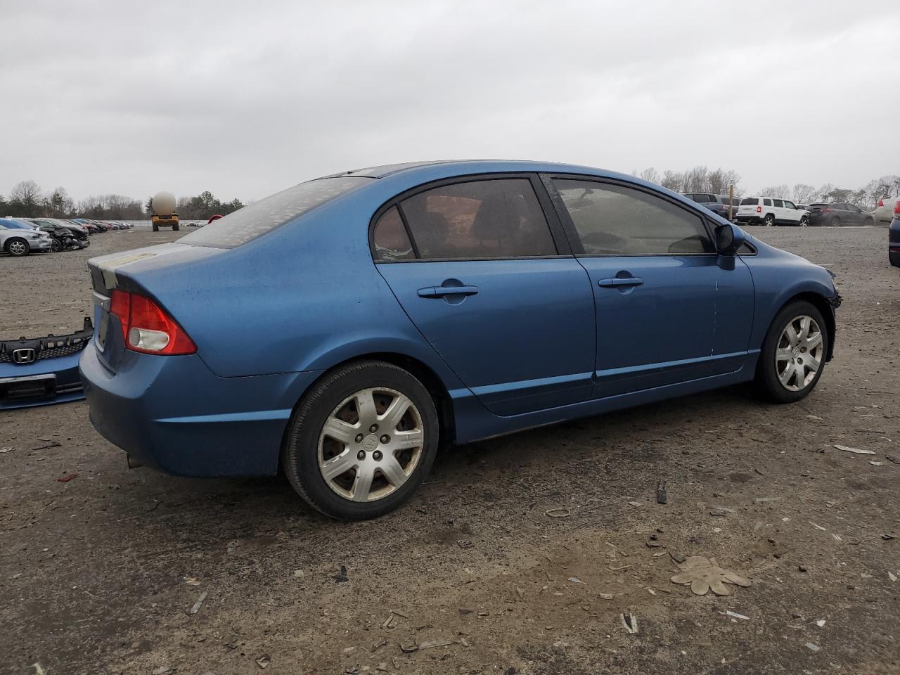 2009 Honda Civic VIN 2HGFA16589H342712 Copart auction photo, front end damage thumbnail 3