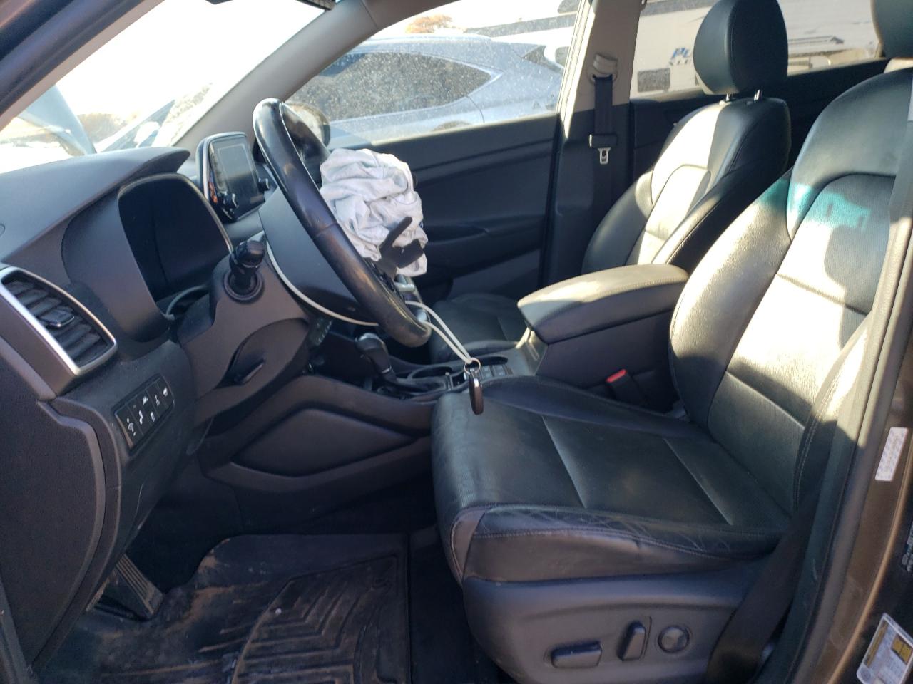 2019 Hyundai Tucson VIN KM8J3CAL5KU008964 Copart auction photo, front end damage thumbnail 7