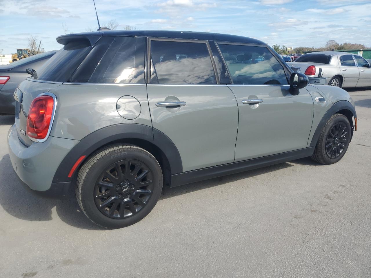 2019 MINI Cooper VIN WMWXU1C57K2H74219 Copart auction photo, front end / side damage thumbnail 3
