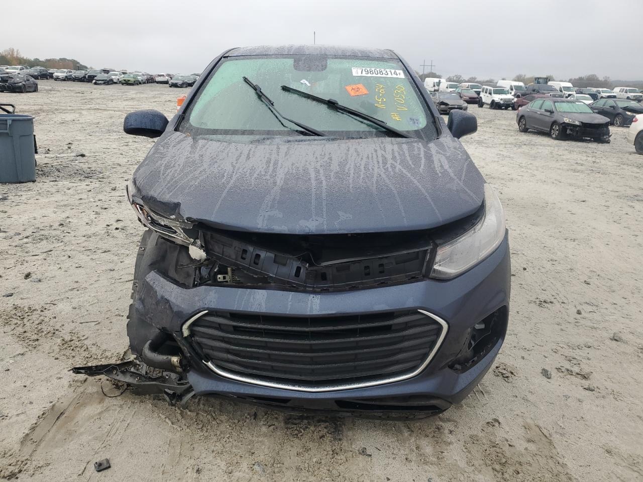2018 Chevrolet Trax VIN 3GNCJNSB5JL290530 Copart auction photo, front end / side damage thumbnail 5