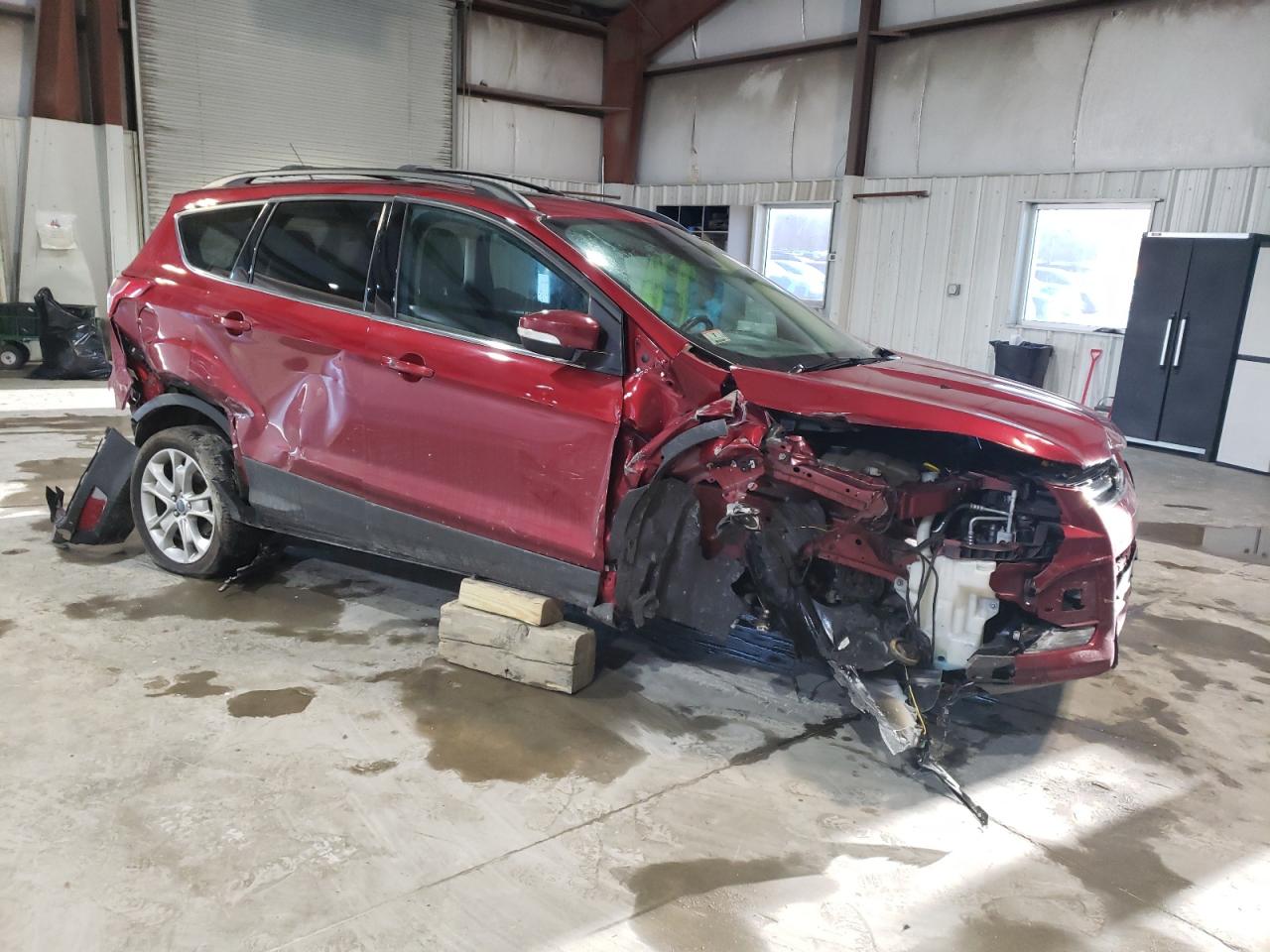 2013 Ford Escape VIN 1FMCU9H96DUC82440 Copart auction photo, all over damage thumbnail 4