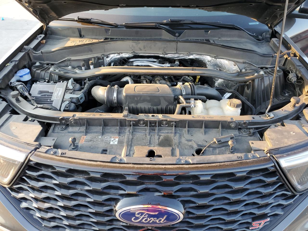 2020 Ford Explorer VIN 1FM5K8GC3LGA80125 Copart auction photo, rear end damage thumbnail 11