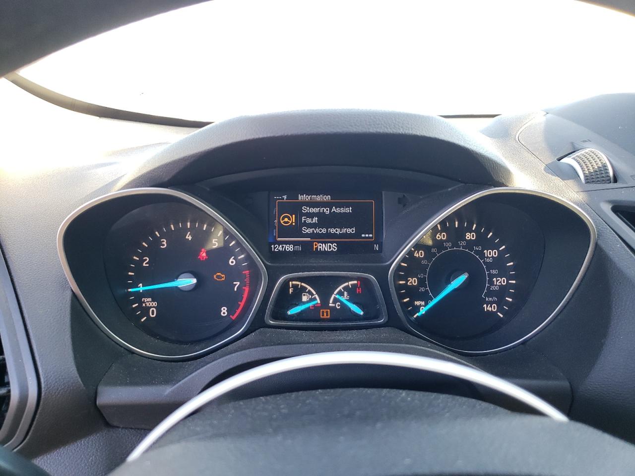 2017 Ford Escape VIN 1FMCU0G99HUB26606 Copart auction photo, front end damage thumbnail 9