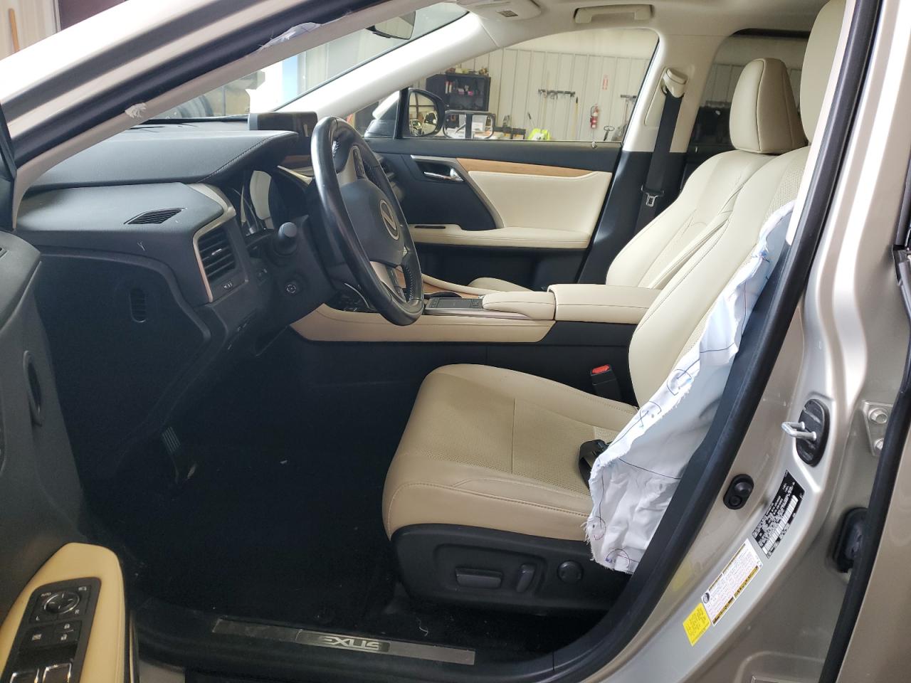 2021 Lexus RX VIN JTJHZMDA6M2053506 Copart auction photo, front end / side damage thumbnail 7