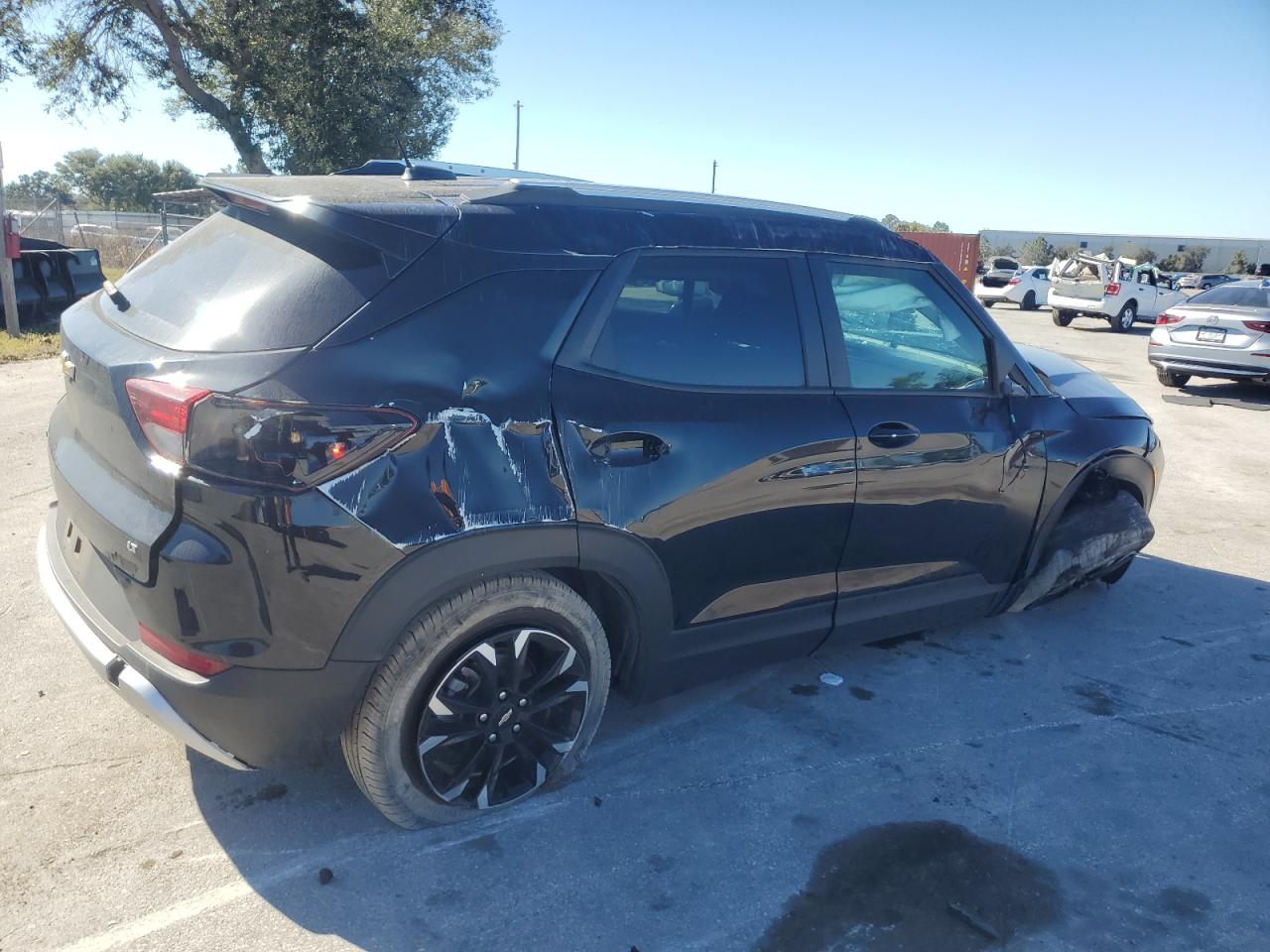 2023 Chevrolet TrailBlazer VIN KL79MPS2XPB034137 Copart auction photo, rollover damage thumbnail 3