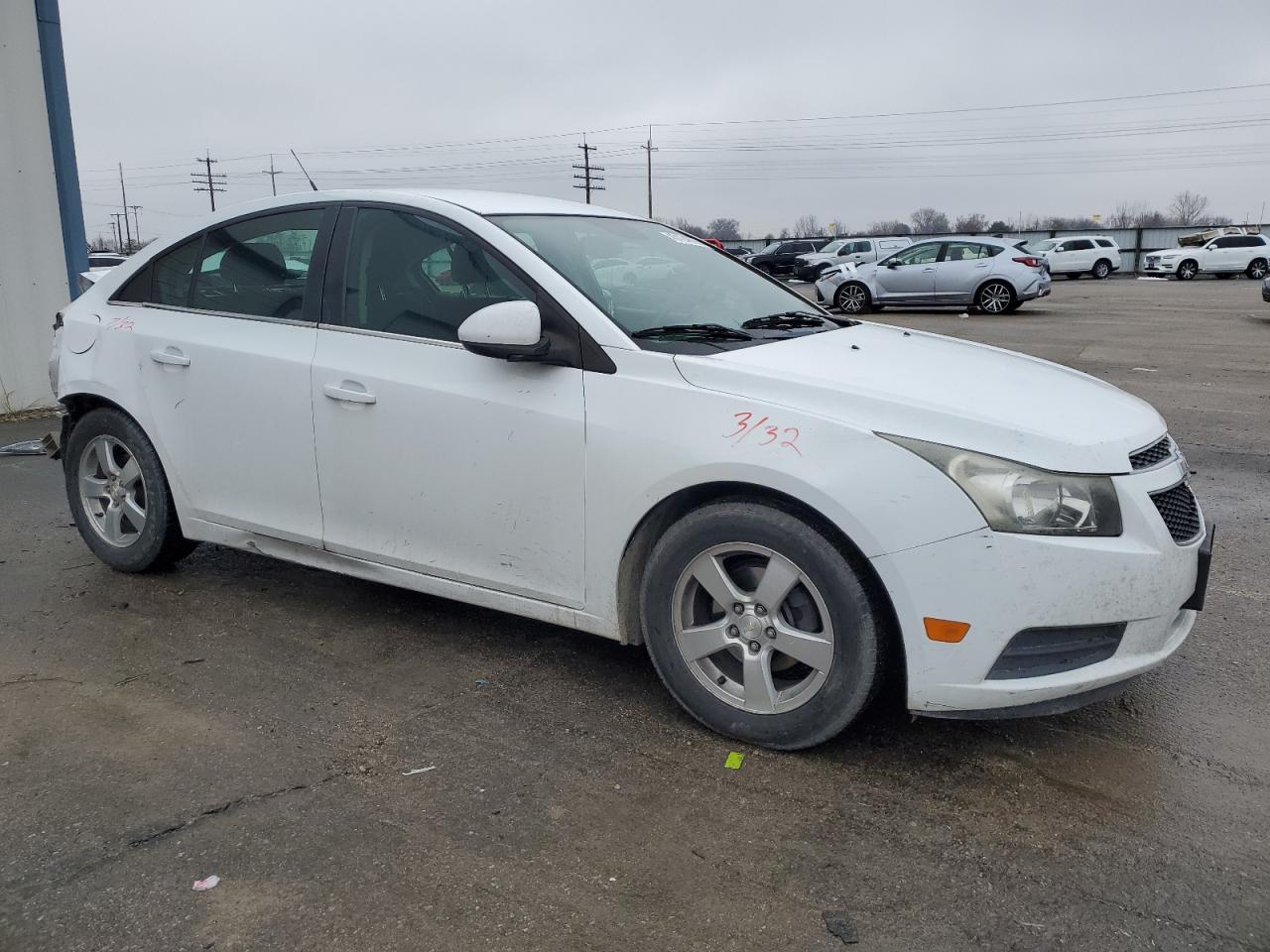 2014 Chevrolet Cruze VIN 1G1PC5SB3E7121436 Copart auction photo, rear end / frame damage damage thumbnail 4