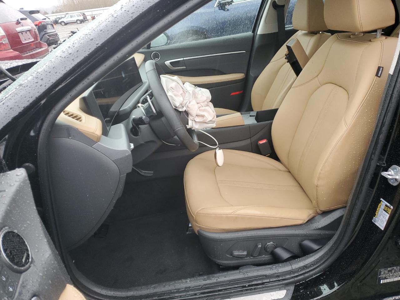 2024 Hyundai Sonata VIN KMHL54JJ1RA101094 Copart auction photo, front end / side damage thumbnail 7