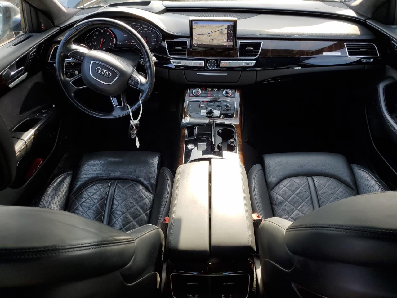 2017 Audi A8 VIN WAU43AFD2HN018729 Copart auction photo, side damage thumbnail 8
