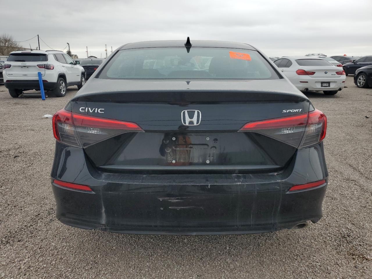 2024 Honda Civic VIN 2HGFE2F59RH548020 Copart auction photo, front end / side damage thumbnail 6