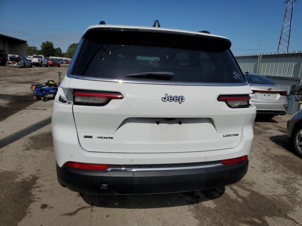 2021 Jeep Grand Cherokee VIN 1C4RJKBG3M8174324 Copart auction photo, rear end damage thumbnail 6