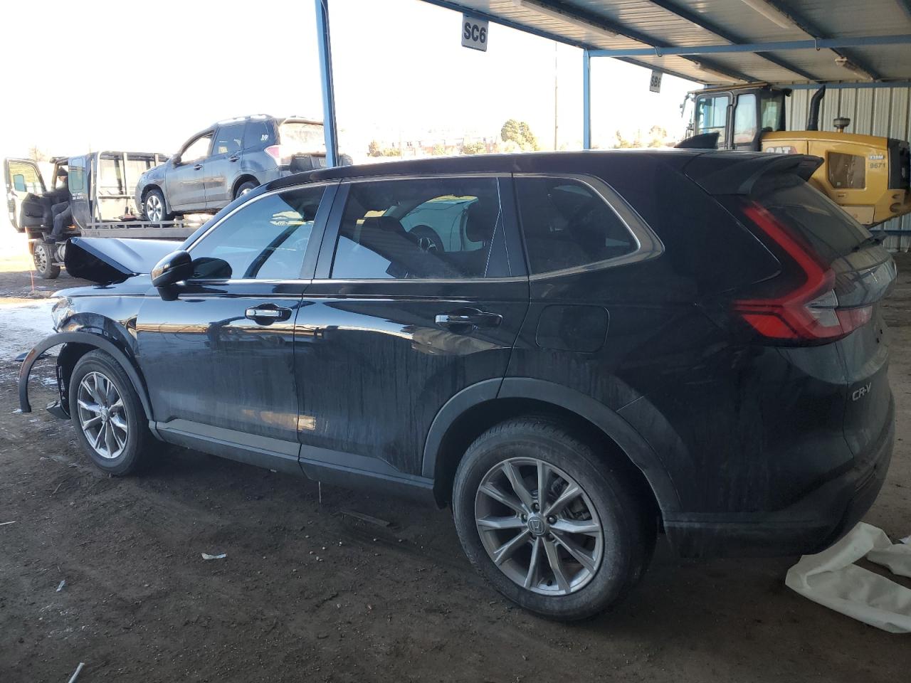 2025 Honda CR-V VIN 2HKRS4H43SH411186 Copart auction photo, front end damage thumbnail 2