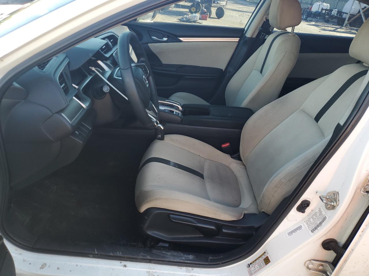 2016 Honda Civic VIN 2HGFC1F3XGH649255 Copart auction photo, rear end damage thumbnail 7