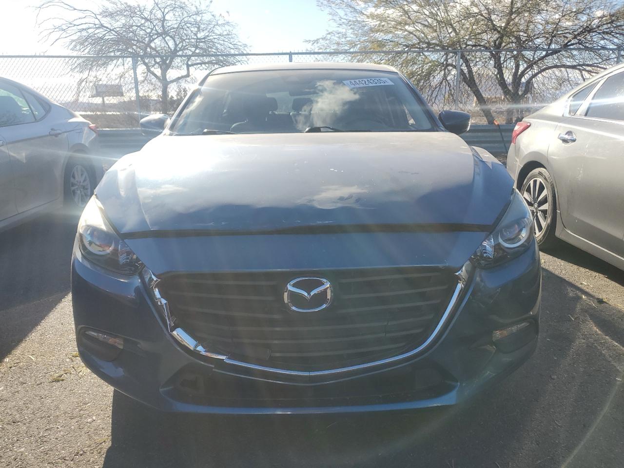 2018 Mazda 3 VIN 3MZBN1L35JM273906 Copart auction photo, front end damage thumbnail 5