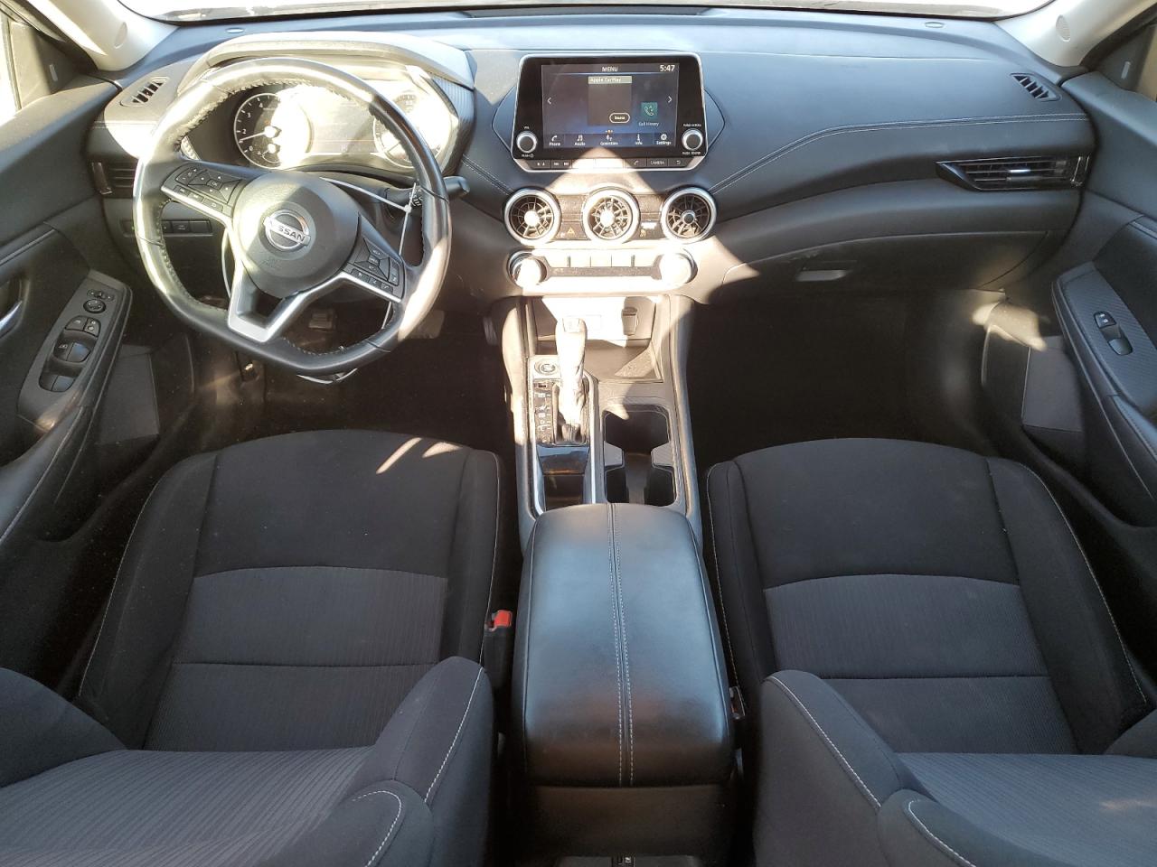 2022 Nissan Sentra VIN 3N1AB8CV4NY220214 Copart auction photo, front end / minor dent/scratches damage thumbnail 8