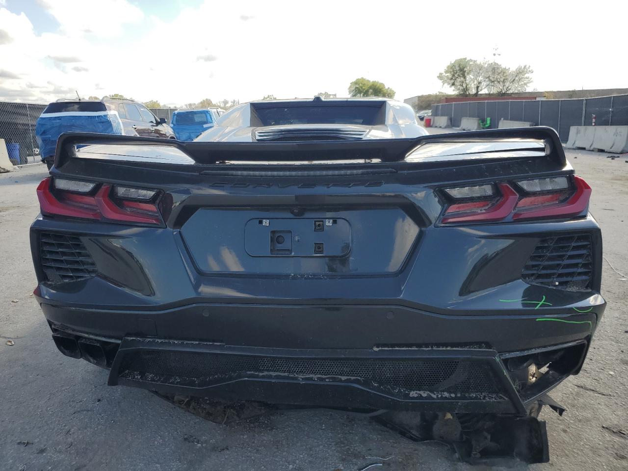2023 Chevrolet Corvette VIN 1G1YC3D44P5503111 Copart auction photo, all over damage thumbnail 6