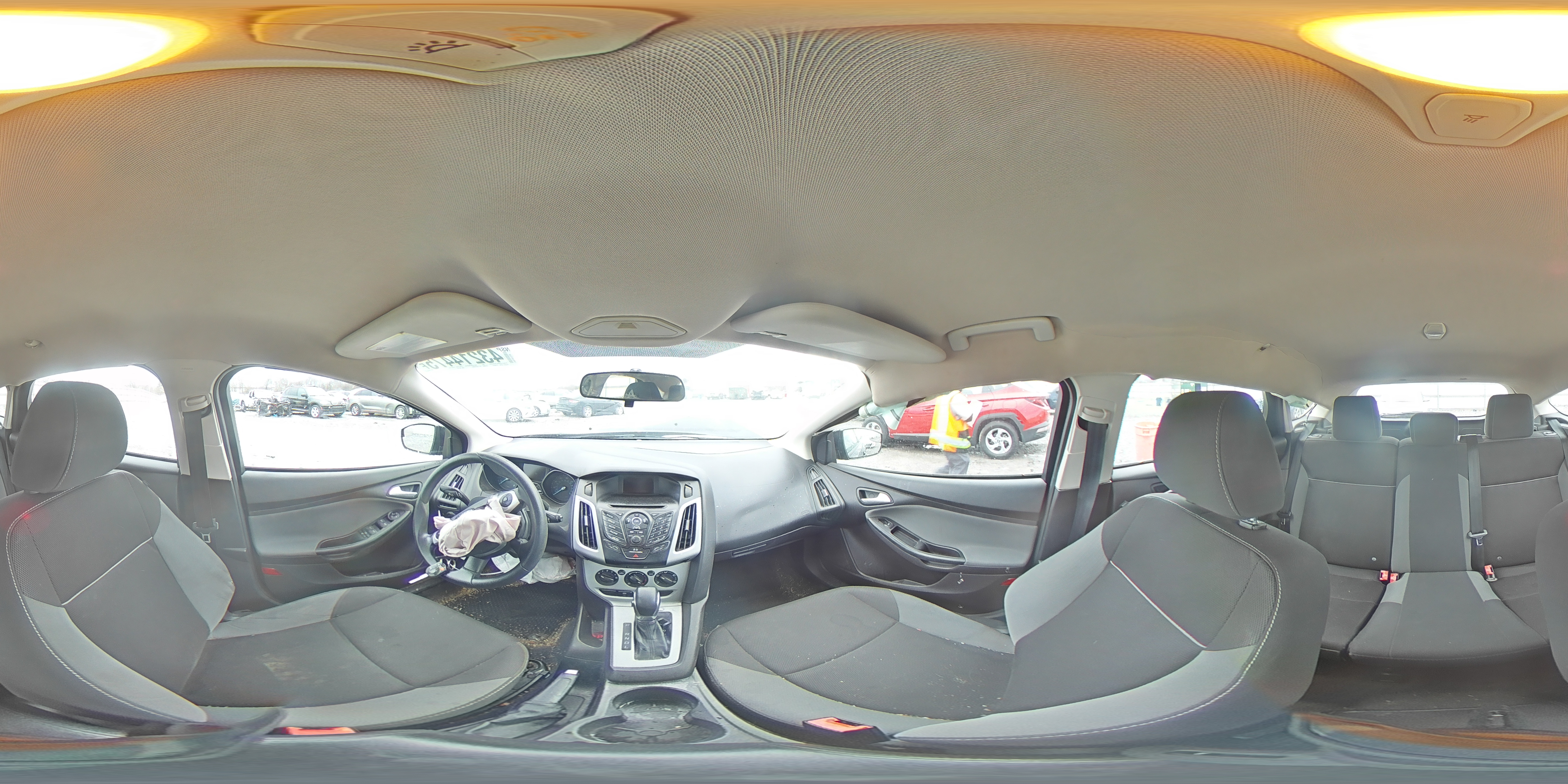 2013 Ford Focus VIN 1FADP3K22DL282617 Copart auction photo, front end damage thumbnail 12