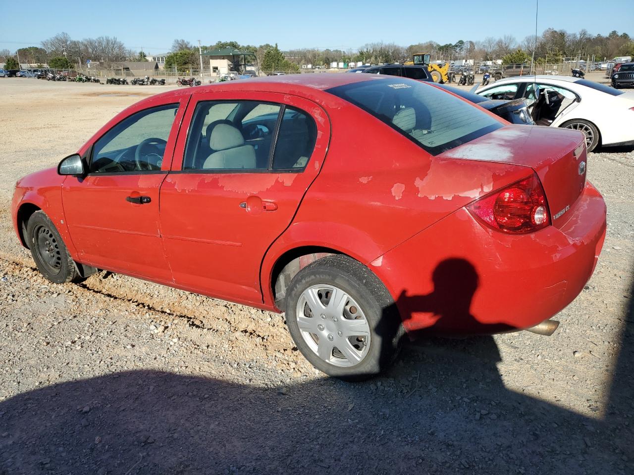 2006 Chevrolet Cobalt VIN 1G1AK55F067812237 Copart auction photo, side / rear end damage thumbnail 2