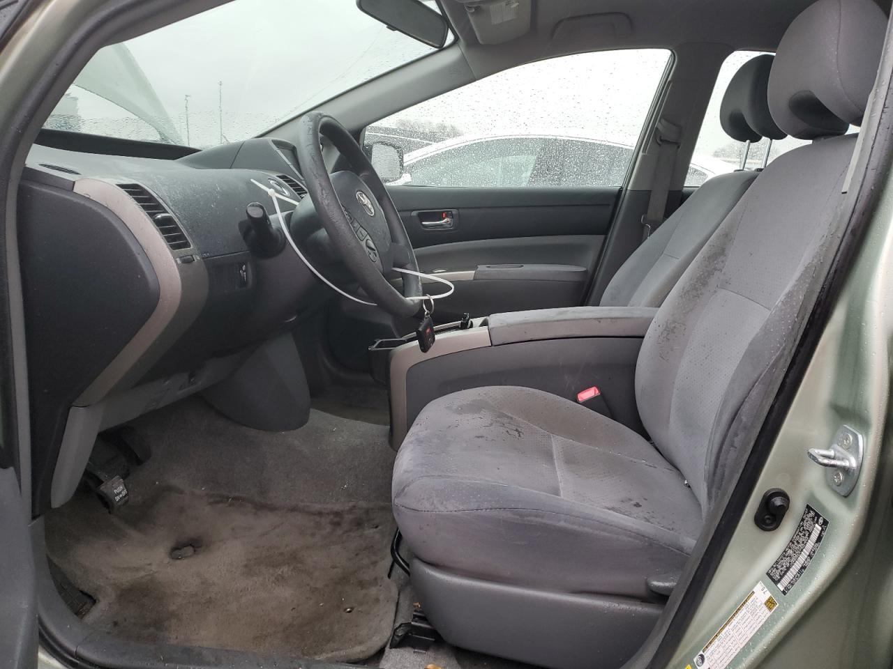 2007 Toyota Prius VIN JTDKB20UX77627694 Copart auction photo, front end / rear end damage thumbnail 7