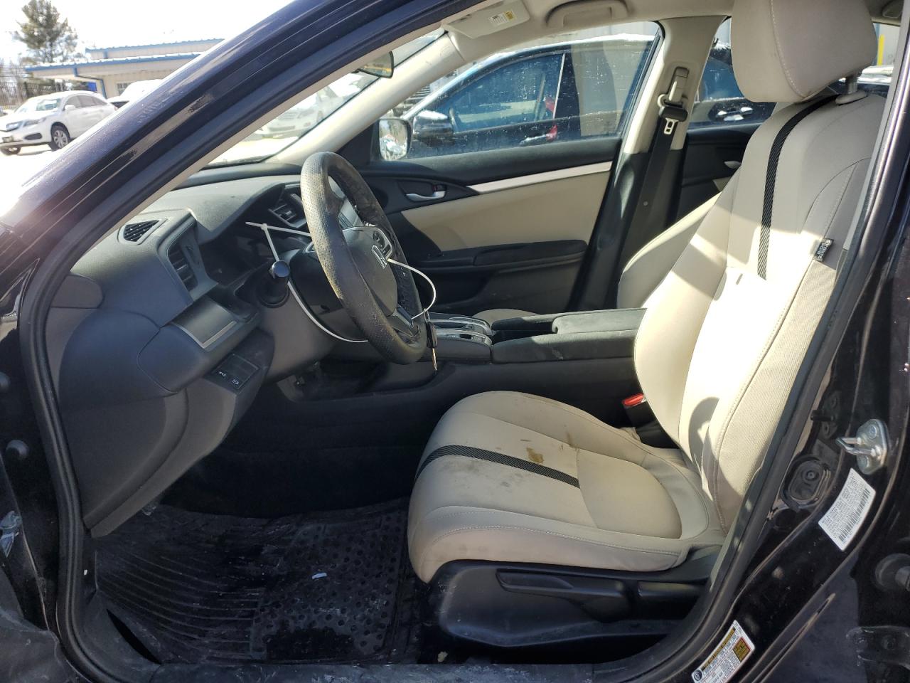 2017 Honda Civic VIN 19XFC2F52HE006871 Copart auction photo, front end damage thumbnail 7