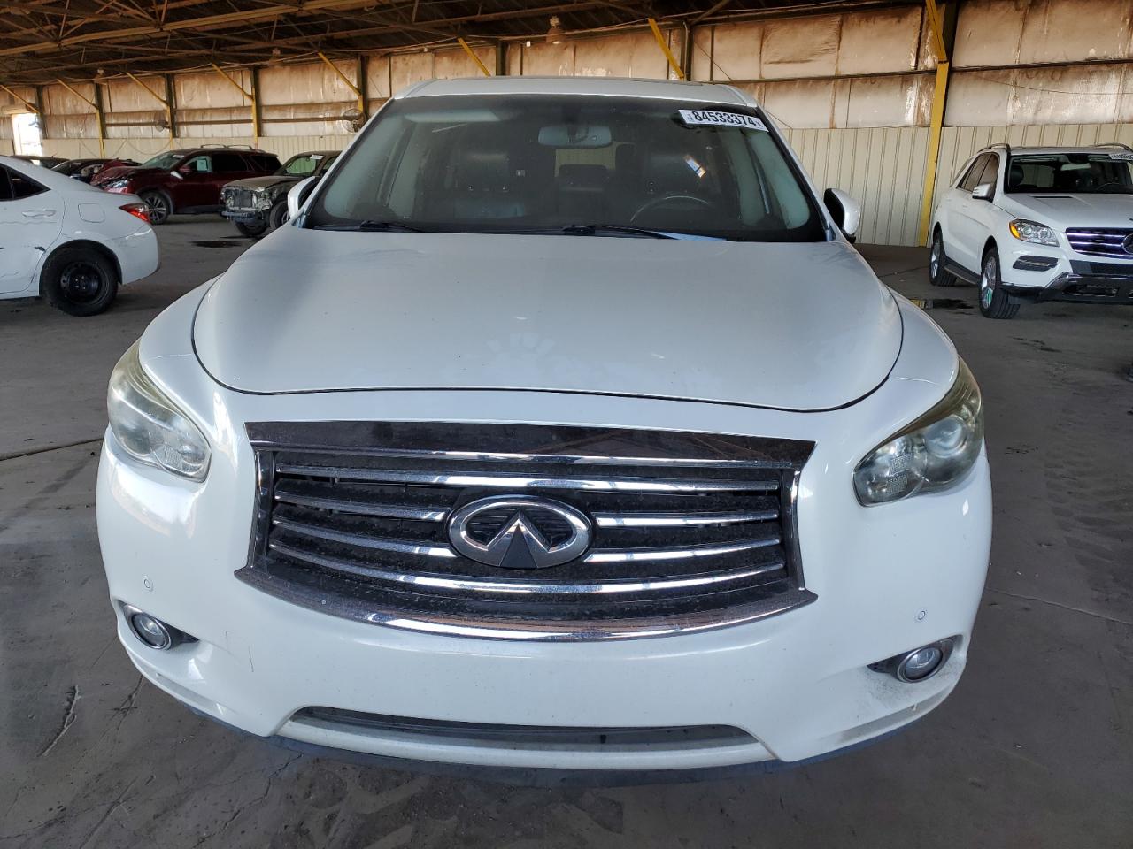 2013 Infiniti JX VIN 5N1AL0MMXDC310780 Copart auction photo, minor dent/scratches damage thumbnail 5