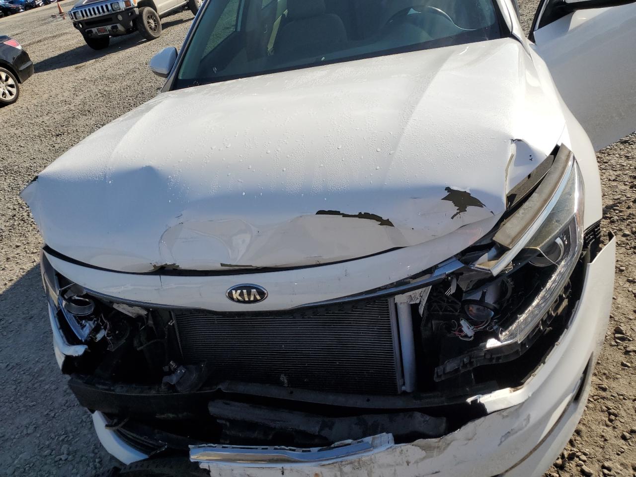2016 KIA Optima VIN 5XXGU4L35GG039790 Copart auction photo, front end damage thumbnail 12