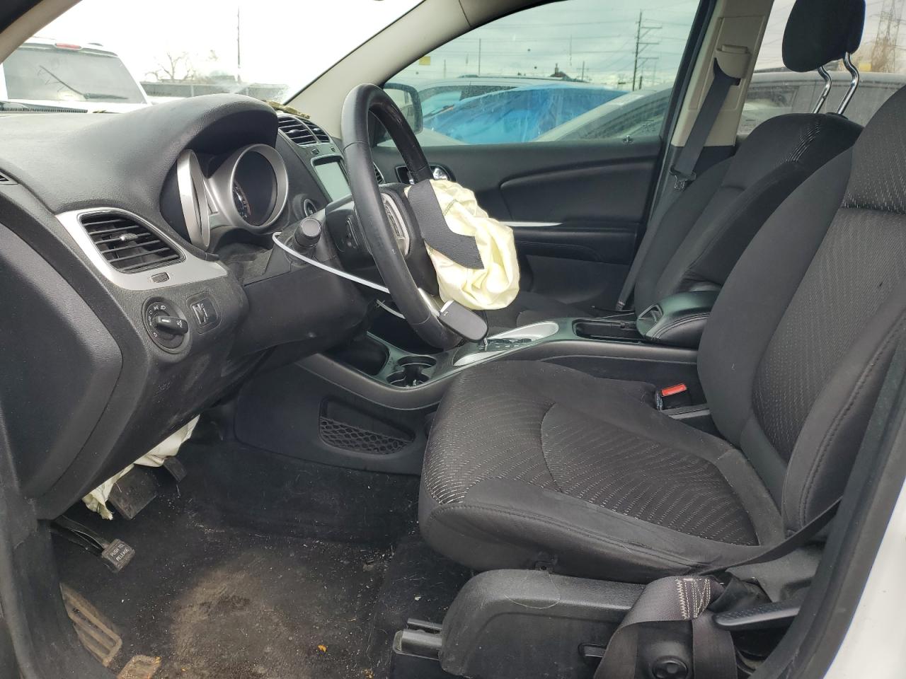 2015 Dodge Journey VIN 3C4PDCBGXFT543284 Copart auction photo, front end / hail damage thumbnail 7