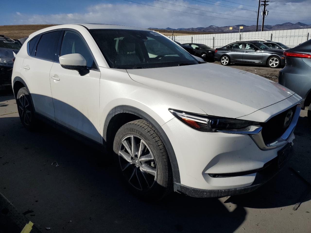 2018 Mazda CX-5 VIN JM3KFADM3J1410210 Copart auction photo, hail damage thumbnail 4