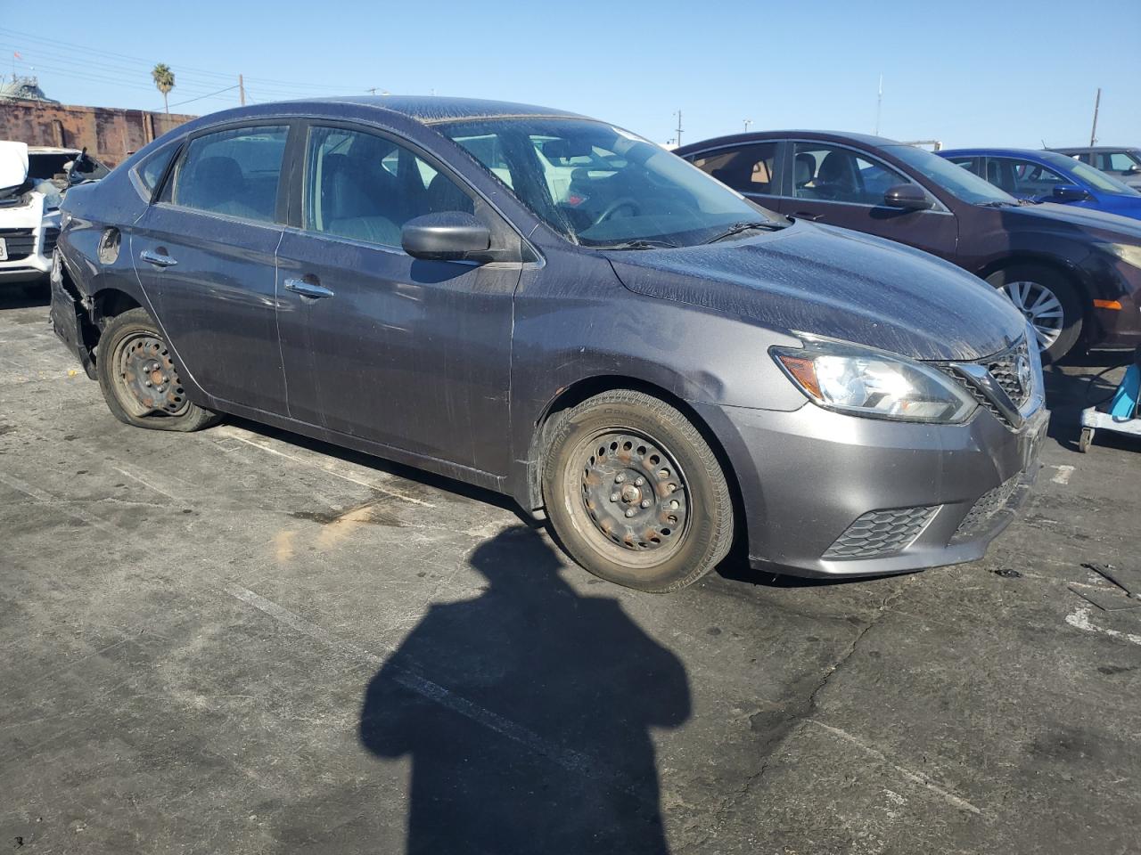 2017 Nissan Sentra VIN 3N1AB7AP4HL641219 Copart auction photo, rear end / undercarriage damage thumbnail 4