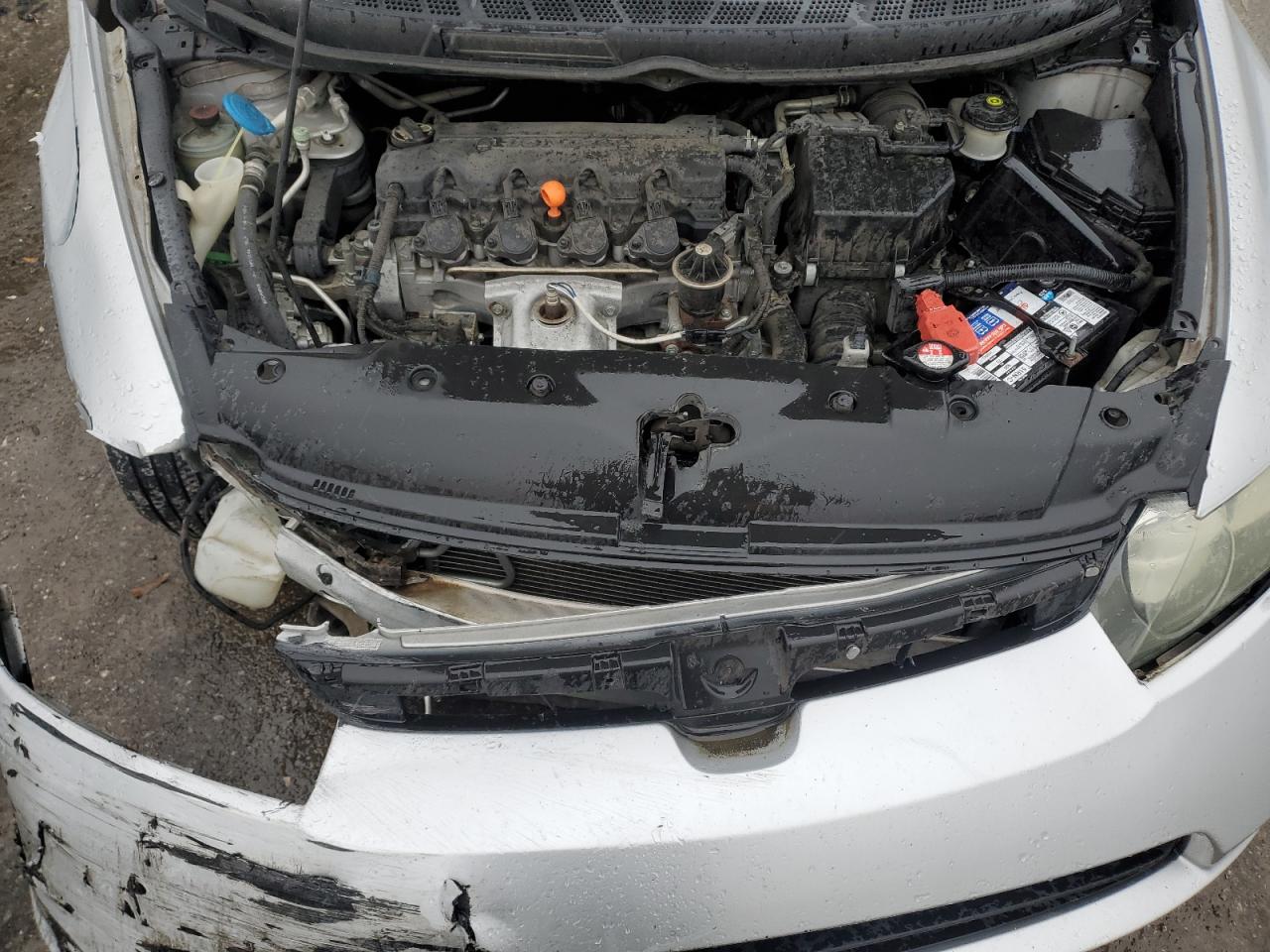 2008 Honda Civic VIN 1HGFA16598L054151 Copart auction photo, front end / side damage thumbnail 11