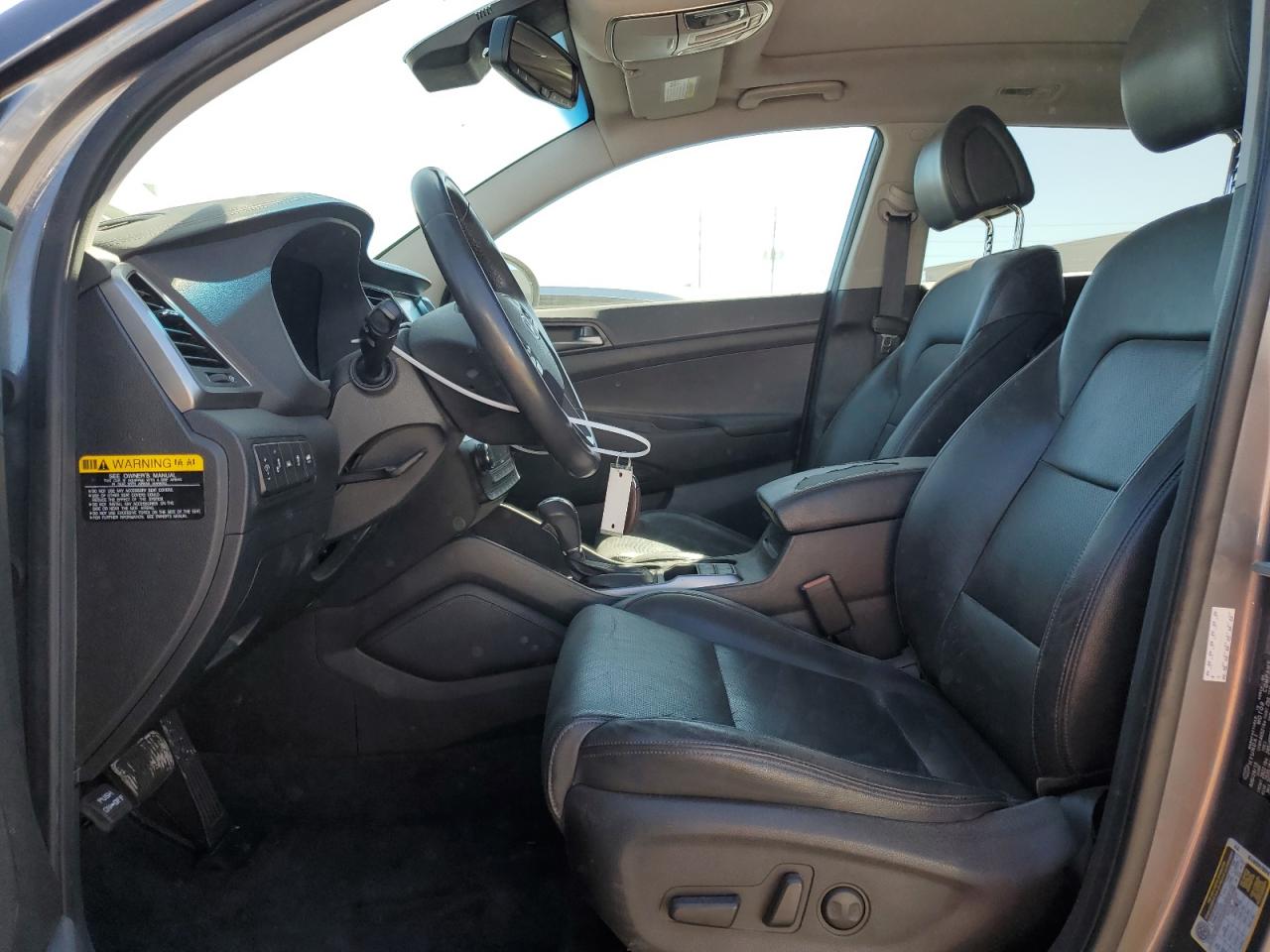 2016 Hyundai Tucson VIN KM8J33A24GU071987 Copart auction photo, rear end / front end damage thumbnail 7