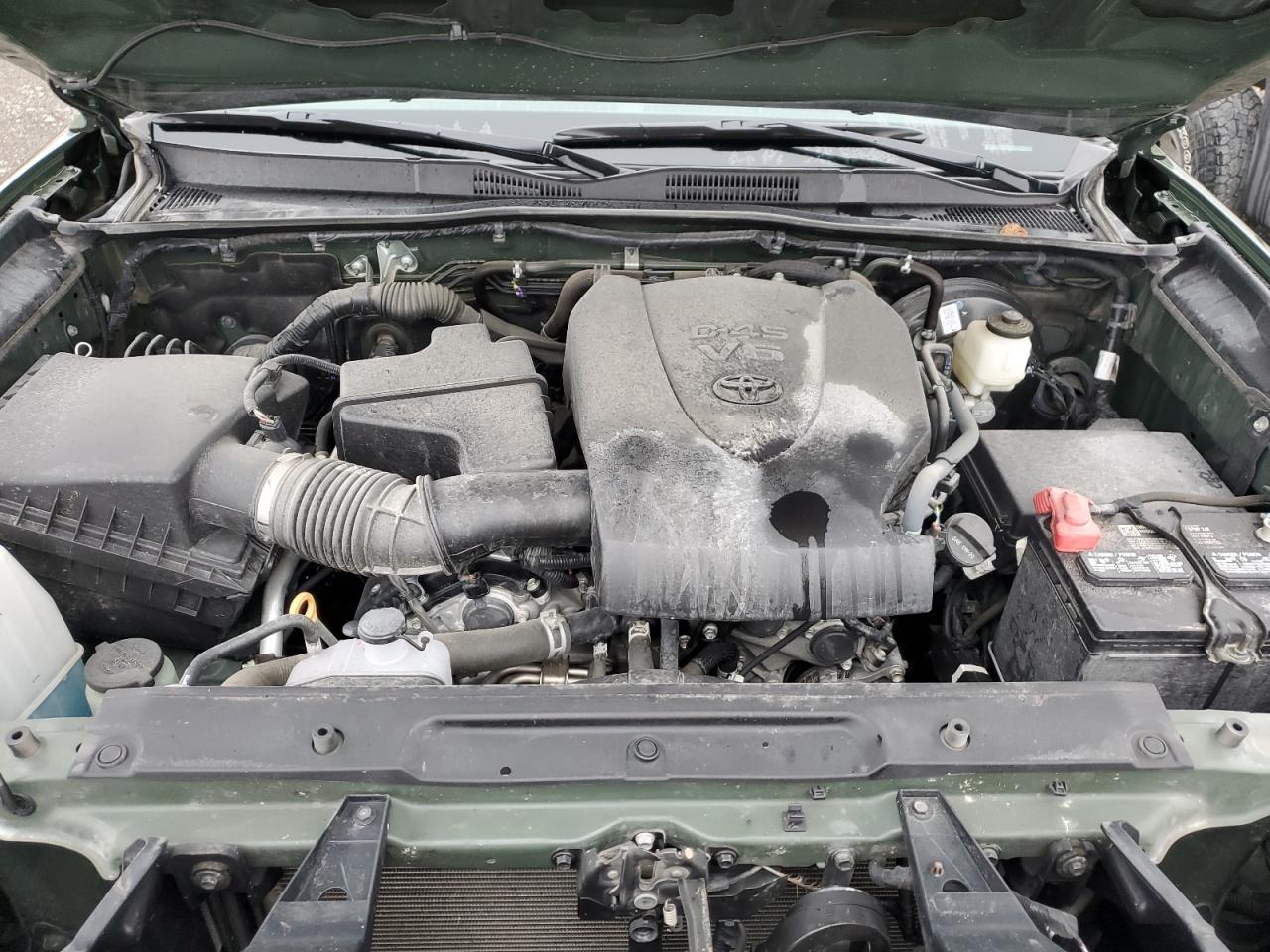 2021 Toyota Tacoma VIN 3TMCZ5AN9MM421146 Copart auction photo, rear end damage thumbnail 12