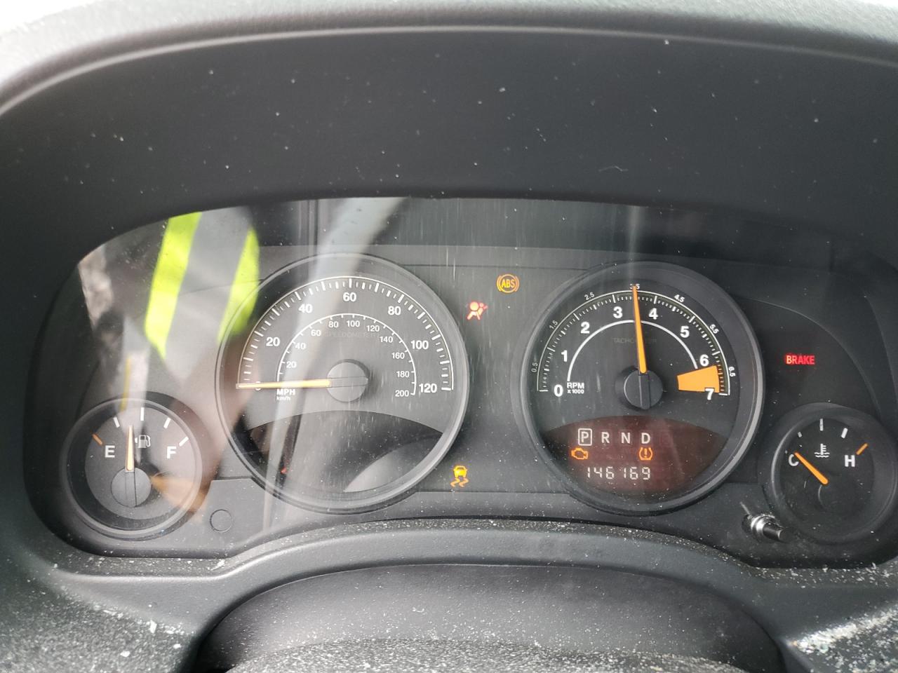2014 Jeep Compass VIN 1C4NJCBAXED772158 Copart auction photo, rollover damage thumbnail 9