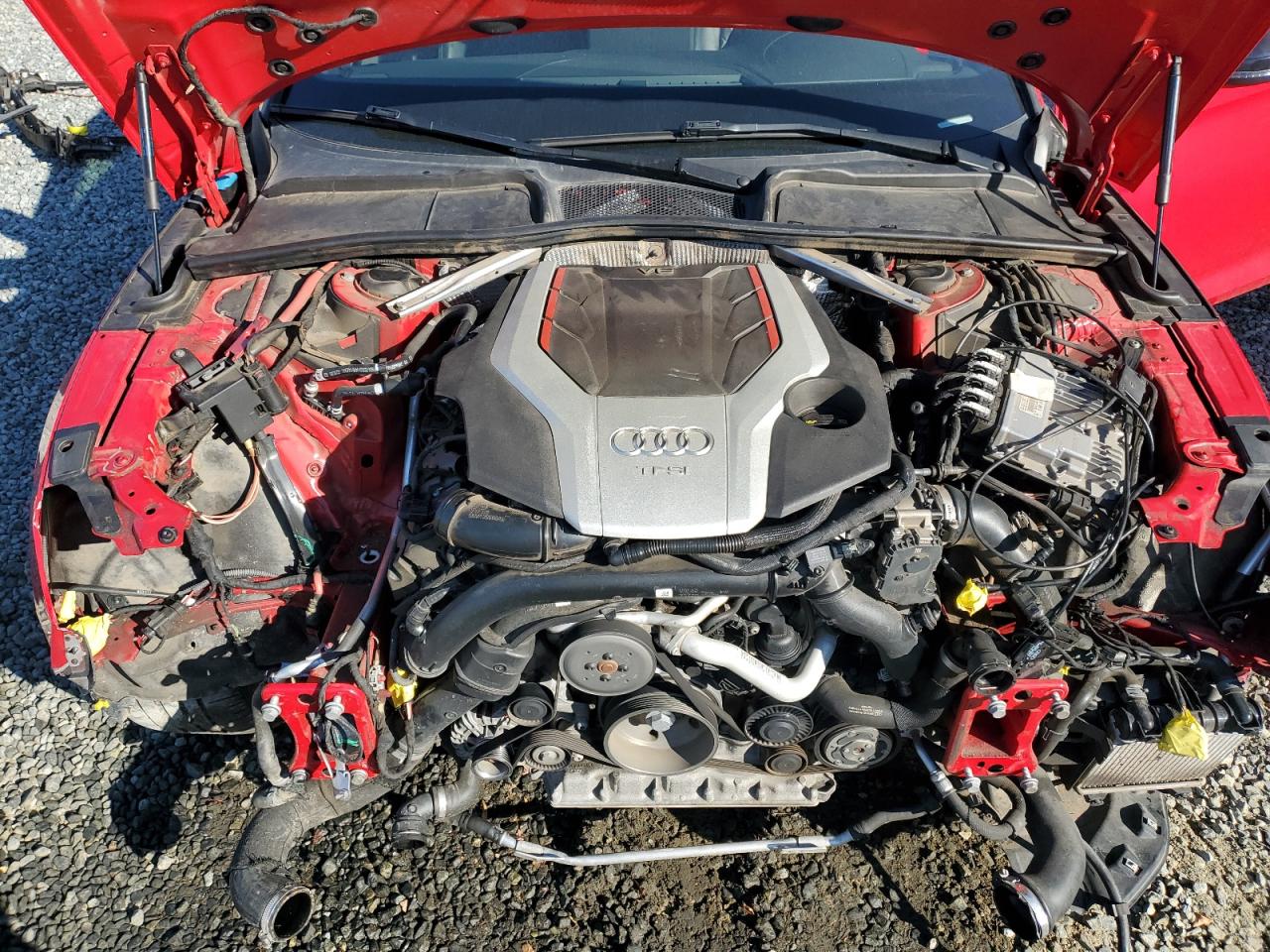 2018 Audi RS5 VIN WAUP4AF59JA002639 Copart auction photo, front end damage thumbnail 11