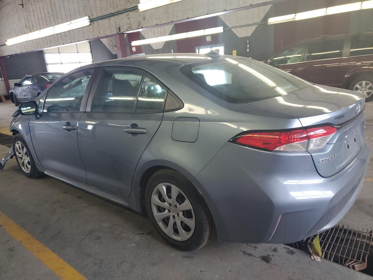 2021 Toyota Corolla VIN 5YFEPMAE4MP217842 Copart auction photo, front end damage thumbnail 2
