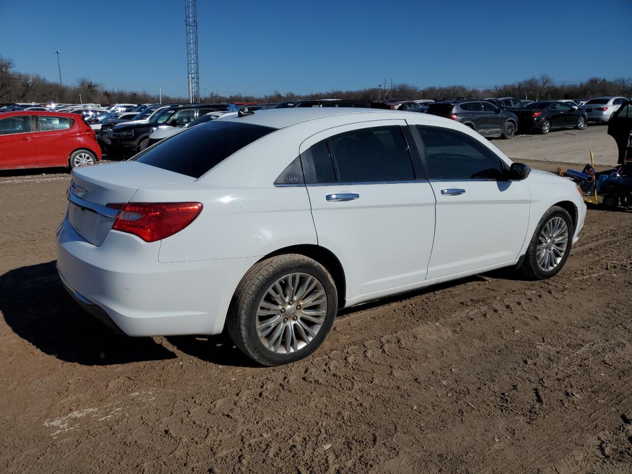 2012 Chrysler 200 VIN 1C3CCBCG1CN123990 Copart auction photo, undercarriage / mechanical damage thumbnail 3