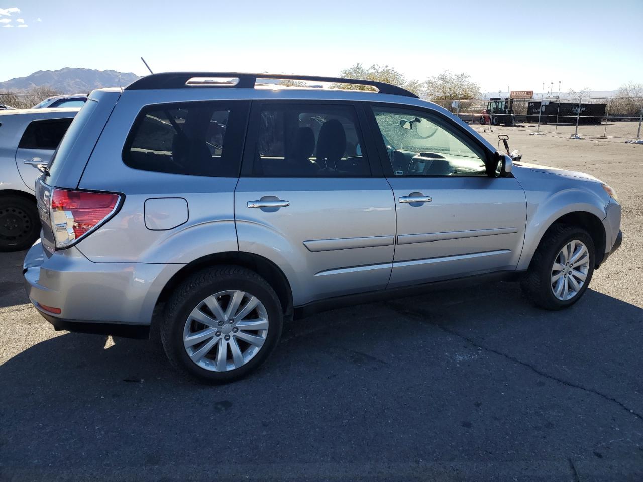 2013 Subaru Forester VIN JF2SHAFC9DH444706 Copart auction photo, burn - engine damage thumbnail 3