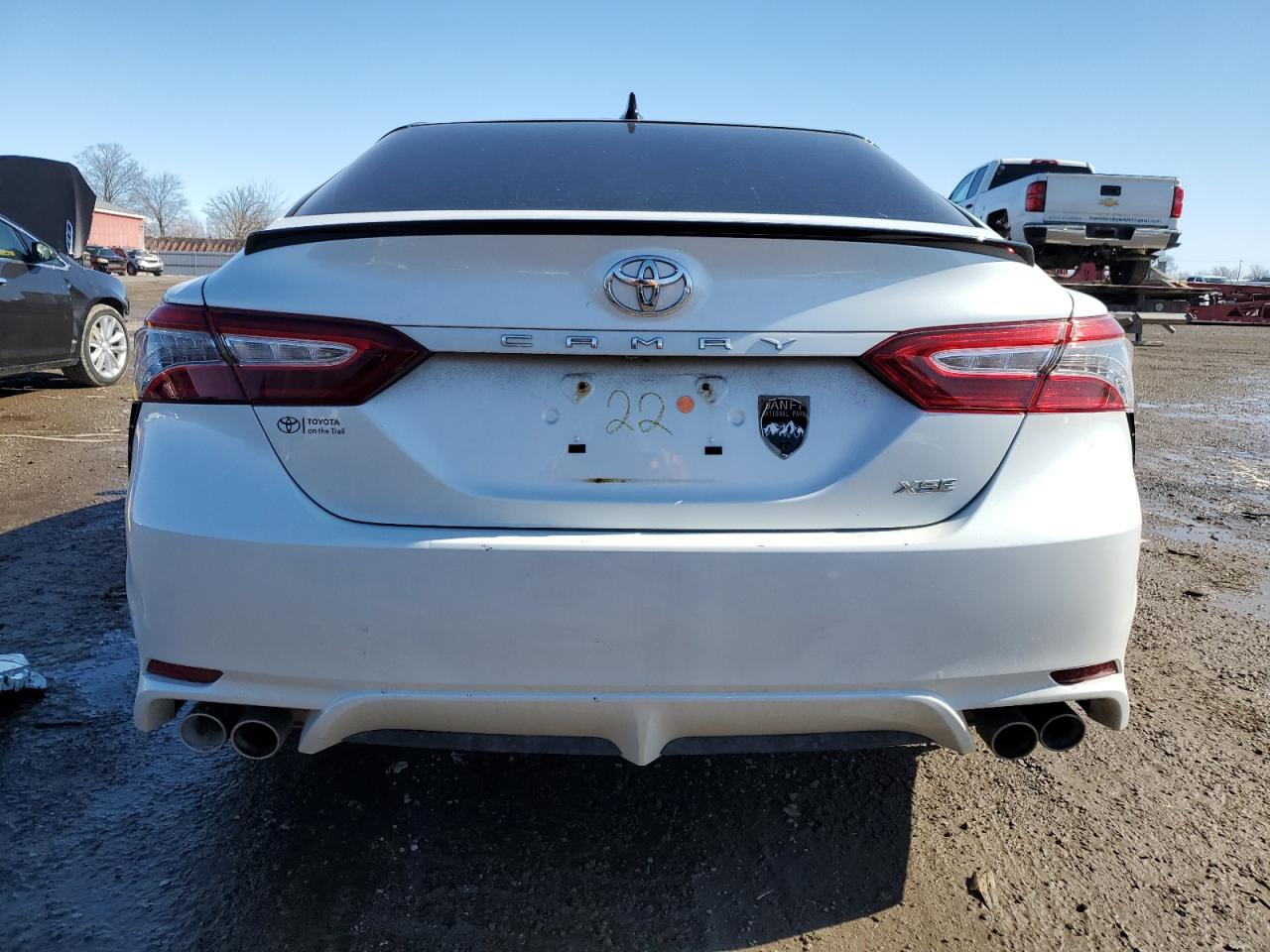 2019 Toyota Camry VIN 4T1B61HKXKU224466 Copart auction photo, undercarriage / front end damage thumbnail 6