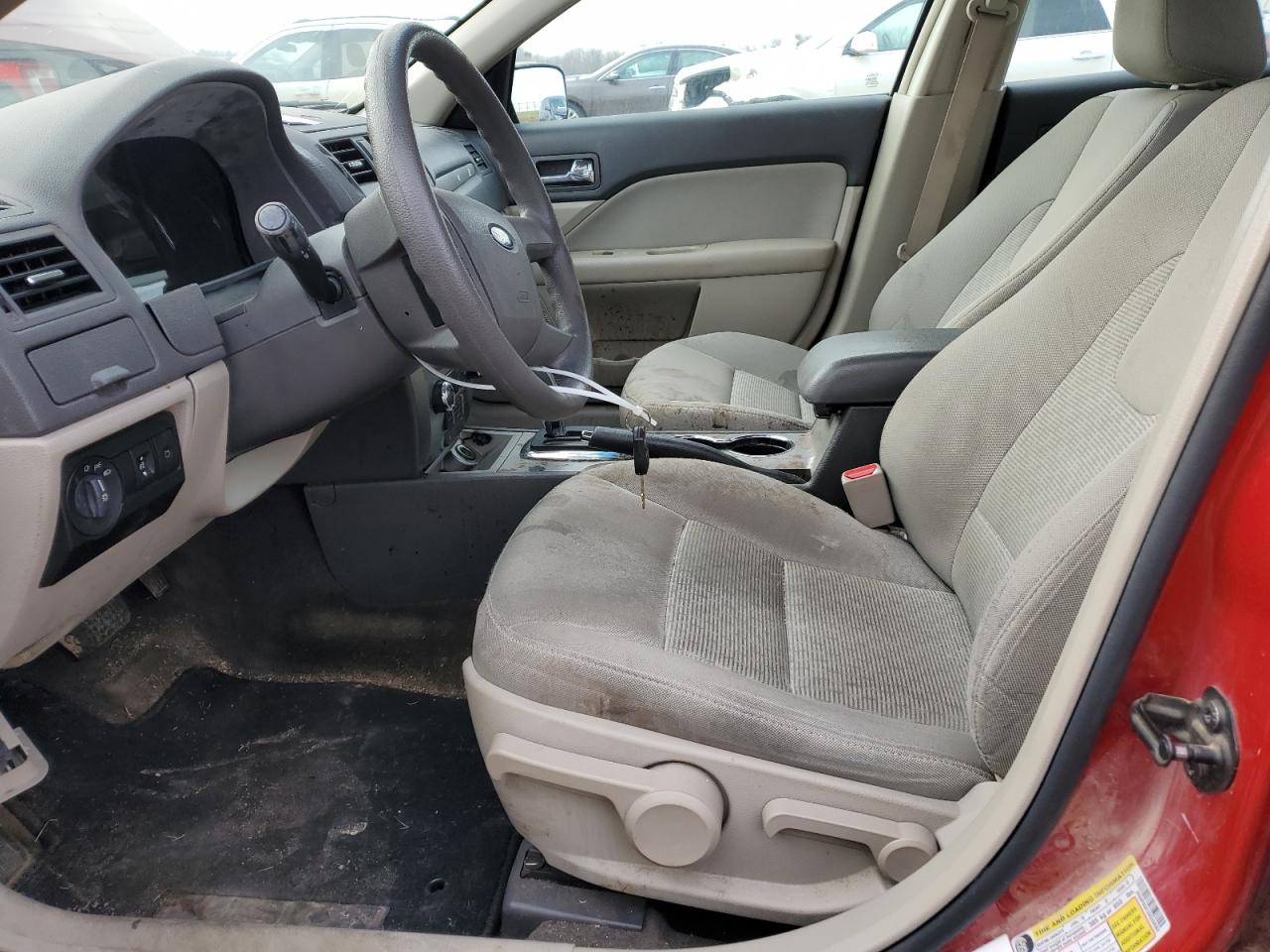 2010 Ford Fusion VIN 3FAHP0GA7AR250582 Copart auction photo, front end / side damage thumbnail 7